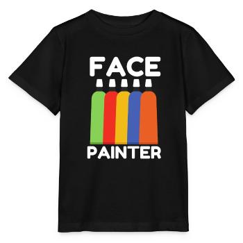 Maquillage et maquillage - T-shirt bio MINI CREATOR Stanley/Stella Enfant - noir - Devant - Mikhail (115cm)