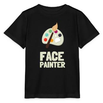 Maquillage et maquillage - T-shirt bio MINI CREATOR Stanley/Stella Enfant - noir - Devant - Mikhail (115cm)