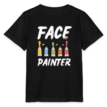 Maquillage et maquillage - T-shirt bio MINI CREATOR Stanley/Stella Enfant - noir - Devant - Mikhail (115cm)