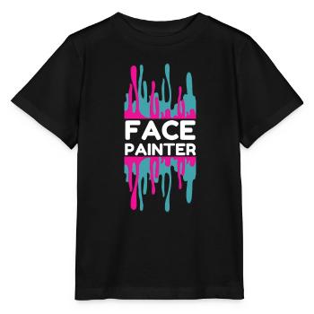Maquillage et maquillage - T-shirt bio MINI CREATOR Stanley/Stella Enfant - noir - Devant - Mikhail (115cm)