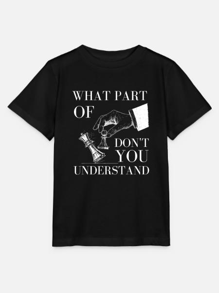 Chess Master Chess Club & 3 Way Chess Game - T-shirt bio MINI CREATOR Stanley/Stella Enfant - noir