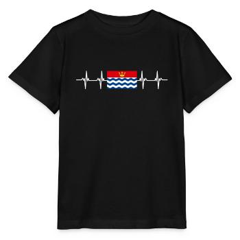 Royaume-Uni Drapeau du Grand Londres - T-shirt bio MINI CREATOR Stanley/Stella Enfant - noir - Devant - Mikhail (115cm)