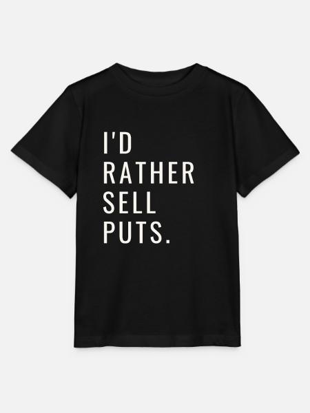 Volatility Options Trading Trader - Stanley/Stella Kinder T-Shirt MINI CREATOR - Schwarz