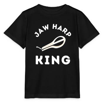 Bouche de Juif Harpe Mâchoire Harpe Basse - T-shirt bio MINI CREATOR Stanley/Stella Enfant - noir - Devant - Mikhail (115cm)