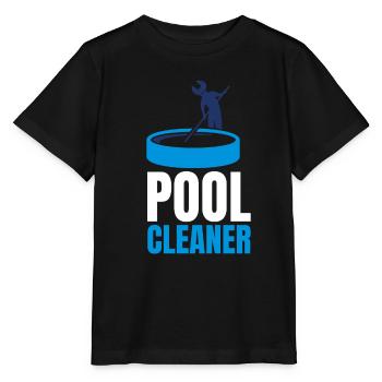 Entretien de piscine et nettoyeur de piscine - T-shirt bio MINI CREATOR Stanley/Stella Enfant - noir - Devant - Mikhail (115cm)