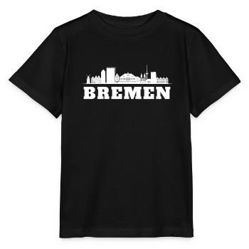 Bremen Town Musicians - Stanley/Stella Kinder T-Shirt MINI CREATOR  - Schwarz - Vorne - Mikhail (115cm)
