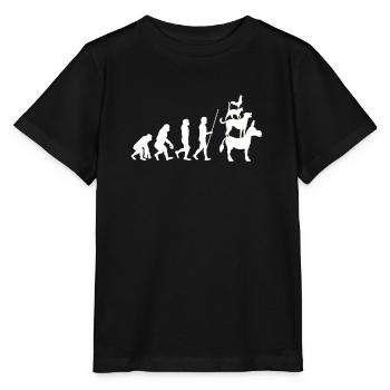 Bremen Town Musicians - Stanley/Stella Kinder T-Shirt MINI CREATOR  - Schwarz - Vorne - Mikhail (115cm)