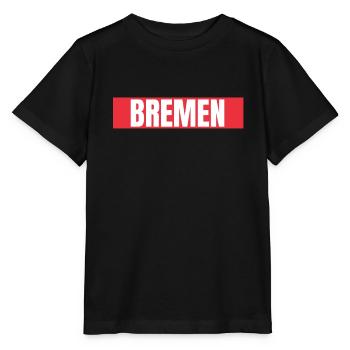 Bremen Town Musicians - Stanley/Stella Kinder T-Shirt MINI CREATOR  - Schwarz - Vorne - Mikhail (115cm)
