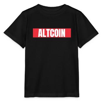 Altcoin Traders - T-shirt bio MINI CREATOR Stanley/Stella Enfant - noir - Devant - Mikhail (115cm)