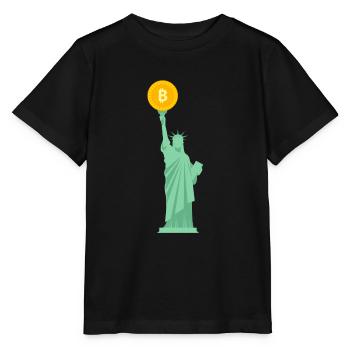 Altcoin Traders - T-shirt bio MINI CREATOR Stanley/Stella Enfant - noir - Devant - Mikhail (115cm)