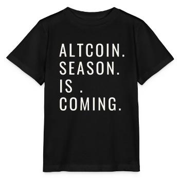 Altcoin Traders - T-shirt bio MINI CREATOR Stanley/Stella Enfant - noir - Devant - Mikhail (115cm)