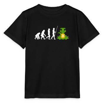 Altcoin Traders - T-shirt bio MINI CREATOR Stanley/Stella Enfant - noir - Devant - Mikhail (115cm)