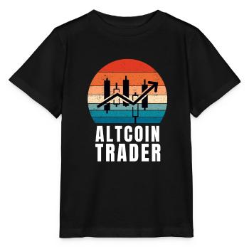 Altcoin Traders - T-shirt bio MINI CREATOR Stanley/Stella Enfant - noir - Devant - Mikhail (115cm)