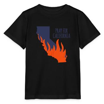 California This Place - Stanley/Stella Kinder T-Shirt MINI CREATOR  - Schwarz - Vorne - Mikhail (115cm)