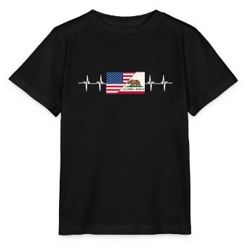 California This Place - Stanley/Stella Kinder T-Shirt MINI CREATOR  - Schwarz - Vorne - Mikhail (115cm)