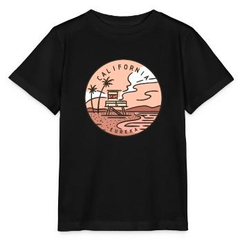 California This Place - Stanley/Stella Kinder T-Shirt MINI CREATOR  - Schwarz - Vorne - Mikhail (115cm)