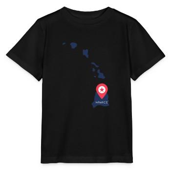 Île de Waikiki Honolulu - T-shirt bio MINI CREATOR Stanley/Stella Enfant - noir - Devant - Mikhail (115cm)