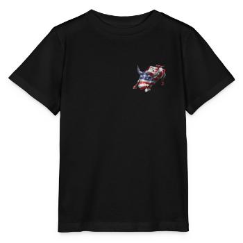 NY Stock Exchange Bull - Stanley/Stella Kinder T-Shirt MINI CREATOR  - Schwarz - Vorne - Mikhail (115cm)