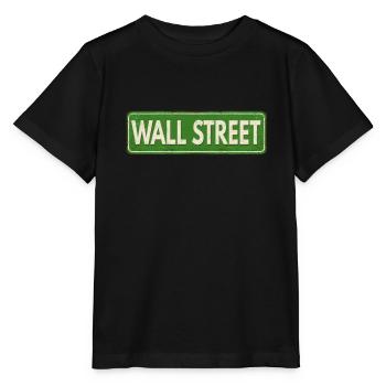 NY Stock Exchange Bull - Stanley/Stella Kinder T-Shirt MINI CREATOR  - Schwarz - Vorne - Mikhail (115cm)