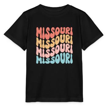 Summer Float Trip River Tube Tubing - Stanley/Stella MINI CREATOR Kids’ T-Shirt - black - Front - Mikhail (115cm)