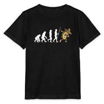 On Tuesday we eat tacos - Stanley/Stella MINI CREATOR Kids’ T-Shirt - black - Front - Mikhail (115cm)