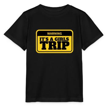 Cruise Vacation Family Trip - Holy Ship Girls Trip - Stanley/Stella MINI CREATOR Kids’ T-Shirt - black - Front - Mikhail (115cm)