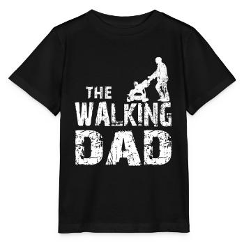 Walking DAD - Stanley/Stella Kinder T-Shirt MINI CREATOR  - Schwarz - Vorne - Mikhail (115cm)