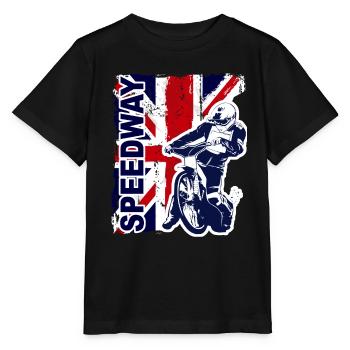 Speedway Racing - Stanley/Stella Kinder T-Shirt MINI CREATOR  - Schwarz - Vorne - Mikhail (115cm)