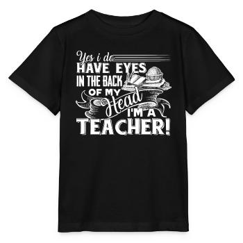 Lehrer Ich bin ein Lehrer - Stanley/Stella Kinder T-Shirt MINI CREATOR  - Schwarz - Vorne - Mikhail (115cm)