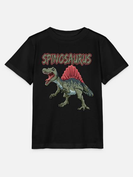 Dinosaurier Spinosaurus Fleischfresser Dino - Stanley/Stella Kinder T-Shirt MINI CREATOR - Schwarz