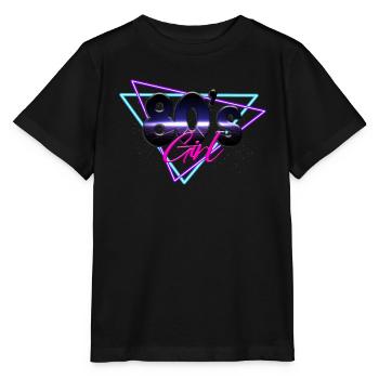 80s 80s Girl - Stanley/Stella MINI CREATOR Kids’ T-Shirt - black - Front - Mikhail (115cm)
