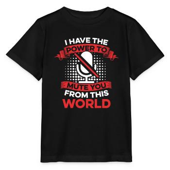 Tontechniker Sound Audio Engineer - Stanley/Stella Kinder T-Shirt MINI CREATOR  - Schwarz - Vorne - Mikhail (115cm)