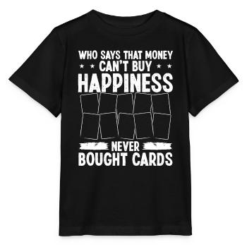 Trading Card Game Collecting Money buys Trade Card - Stanley/Stella Kinder T-Shirt MINI CREATOR  - Schwarz - Vorne - Mikhail (115cm)