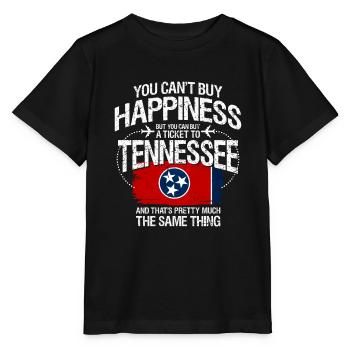 Tennessee - Stanley/Stella Kinder T-Shirt MINI CREATOR  - Schwarz - Vorne - Mikhail (115cm)