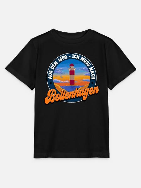 Boltenhagen - Stanley/Stella Kinder T-Shirt MINI CREATOR - Schwarz