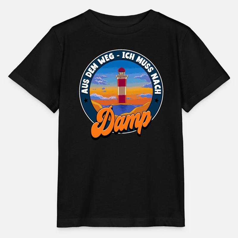 Damp - Stanley/Stella Kinder T-Shirt MINI CREATOR  - Schwarz