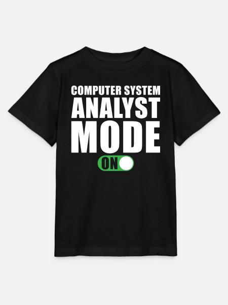 Computer System Analyst Geschenk - Stanley/Stella Kinder T-Shirt MINI CREATOR - Schwarz