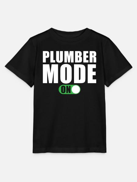 Klempner Modus Ein - Stanley/Stella Kinder T-Shirt MINI CREATOR - Schwarz