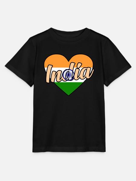 Indien - Stanley/Stella Kinder T-Shirt MINI CREATOR - Schwarz