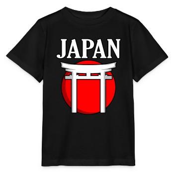 Japon - T-shirt bio MINI CREATOR Stanley/Stella Enfant - noir - Devant - Mikhail (115cm)