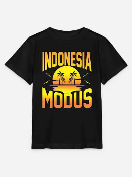 Indonesien - Stanley/Stella Kinder T-Shirt MINI CREATOR - Schwarz