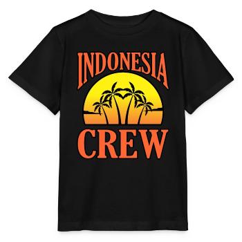 Indonésie - T-shirt bio MINI CREATOR Stanley/Stella Enfant - noir - Devant - Mikhail (115cm)