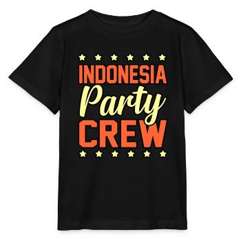 Indonésie - T-shirt bio MINI CREATOR Stanley/Stella Enfant - noir - Devant - Mikhail (115cm)