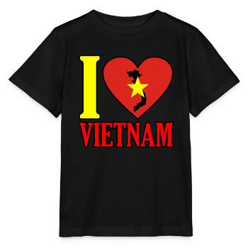 Vietnam - T-shirt bio MINI CREATOR Stanley/Stella Enfant - noir - Devant - Mikhail (115cm)
