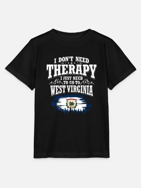 West Virginia - Stanley/Stella Kinder T-Shirt MINI CREATOR - Schwarz