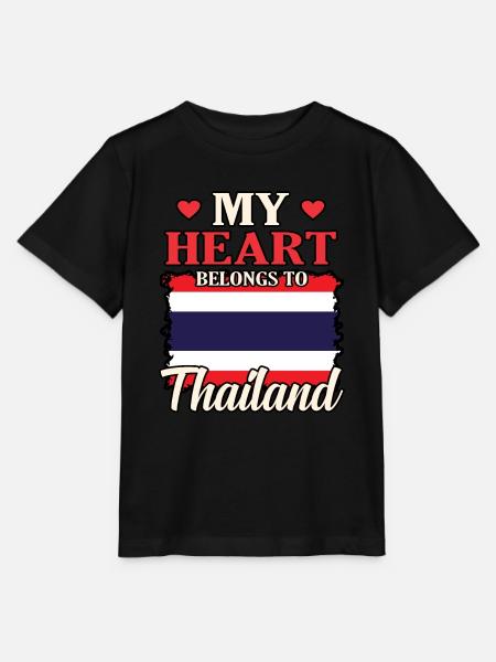 Thailand - Stanley/Stella Kinder T-Shirt MINI CREATOR - Schwarz