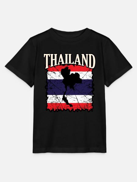 Thailand - Stanley/Stella Kinder T-Shirt MINI CREATOR - Schwarz