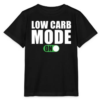 Low Carb Diät Sagen Low Carb Modus Ein Keto Diät - Stanley/Stella Kinder T-Shirt MINI CREATOR  - Schwarz - Vorne - Mikhail (115cm)