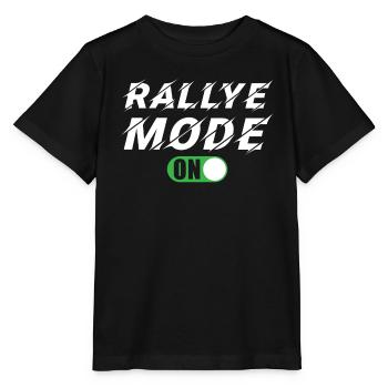 Rallye Rennsport Motorsport Rallye Modus An - Stanley/Stella Kinder T-Shirt MINI CREATOR  - Schwarz - Vorne - Mikhail (115cm)