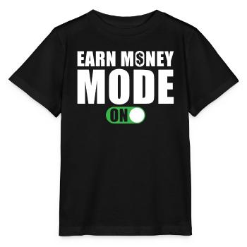 Mode Gagner de l’argent sur - T-shirt bio MINI CREATOR Stanley/Stella Enfant - noir - Devant - Mikhail (115cm)